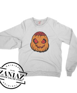 Zombie Pumpkin Halloween Sweatshirt