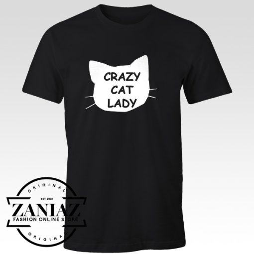 Crazy Cat Lady Funny T-shirt