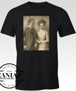 Halloween Mr and Mrs Frankenstein T-shirt