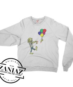 Zombie Loses Arm Funny Halloween Sweatshirt