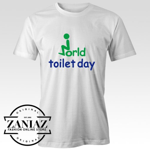 Buy Cheap Men World Toilet Day T-shirt