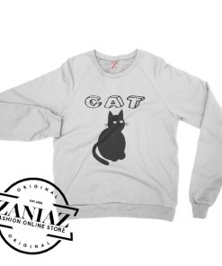 Buy Gift Cat Christmas Sweatshirt Crewneck Size S-3XL