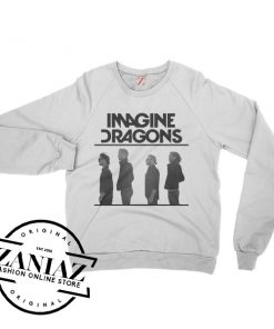 Sweatshirt Imagine Dragons Smoke Mirrors Crewneck Size S-3XL