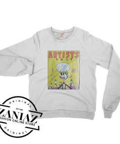 Artists Only Squidward Gift Sweatshirt