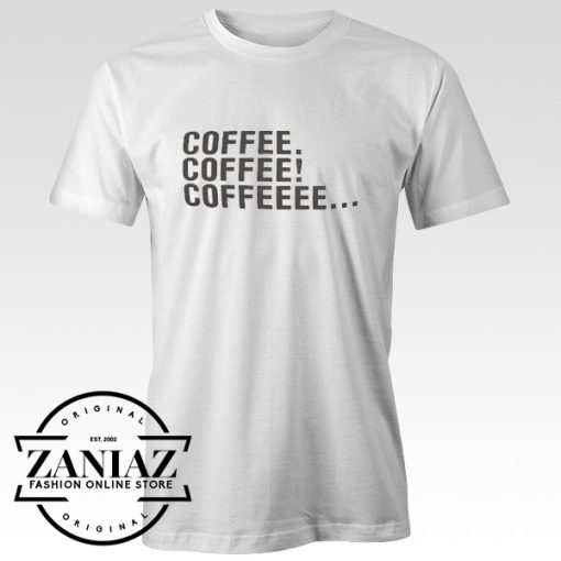 Cheap Christmas Gift Tshirt Coffee Unisex Adult