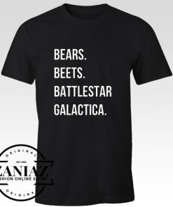 Bears Beets Battlestar Galactica T-shirt