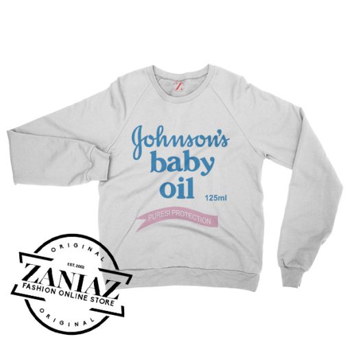 Johnson’s Baby Oil Sweatshirt