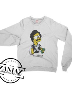 Pablo Escobart Simpson Sweatshirts