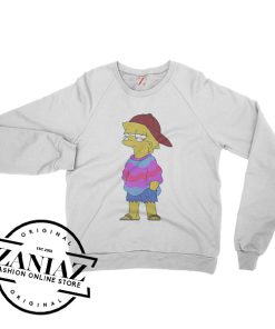 Cool Lisa The Simpsons Character Sweatshirt