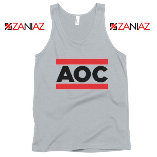 Alexandria Ocasio Cortez Tank Top Gift Feminis Cheap Tank Top Grey