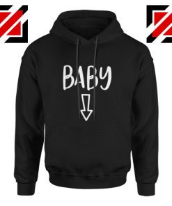 Baby Belly Hoodie Cheap Pregnancy Hoodie Funny Gift Hoodies Unisex Black