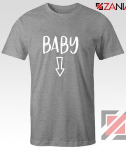 Baby Belly Shirt Cheap Clothes Shop Funny Quotes T-shirt Sport Grey