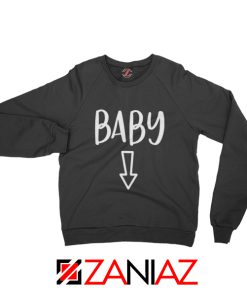 Baby Belly Sweatshirt Cheap Gift Funny Sweater Size S-3XL Black