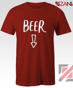 Beer Belly Shirt Cheap Clothes Shop Funny Quotes T-shirt Red