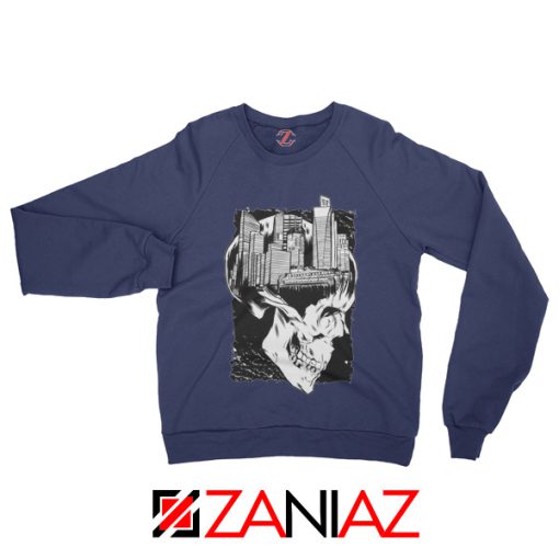 Conan The City of Skulls Sweatshirt Gift Sweater Size S-3XL Navy