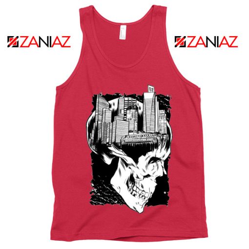 Conan The City of Skulls Tank Top Funny Gift Cheap Tank Top Red