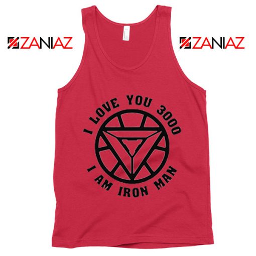 Avengers Endgame Tony Stark Quotes Tank Top Birthday Gift Red