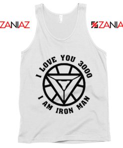 Avengers Endgame Tony Stark Quotes Tank Top Birthday Gift White