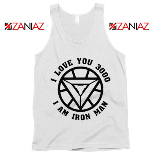 Avengers Endgame Tony Stark Quotes Tank Top Birthday Gift White