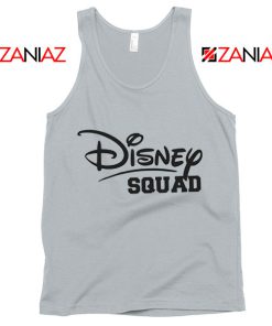 Cheap Disney Squad Tank Top Birthday Gift Summer Tank Top New Silver