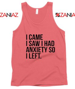 Cute Quotes Tank Top Womens Funny Cheap Tank Top Coral