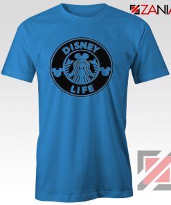 Disney Starbucks Inspired T Shirts Womens Disney Shirt Blue