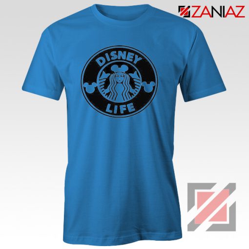 Disney Starbucks Inspired T Shirts Womens Disney Shirt Blue