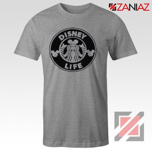 Disney Starbucks Inspired T Shirts Womens Disney Shirt Sport Grey