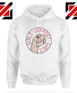 Girls Support Girls Feminist Hoodie