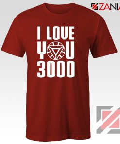 Iron Man Avengers Endgame I love You 3000 T-Shirt