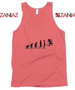 100 Days Workout Evolution Tank Top Evolution Fitness Tank Top Coral