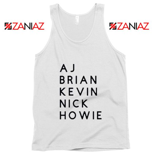 Backstreet Boys Members Tank Top