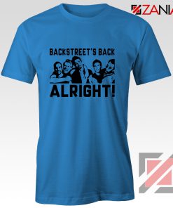 Backstreets Boys Shirt Nick Carter BSB Cheap Shirt Size S-3XL Blue