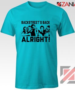 Backstreets Boys Shirt Nick Carter BSB Cheap Shirt Size S-3XL Light Blue