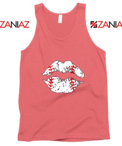 Meme Baseball Lips Tank Top