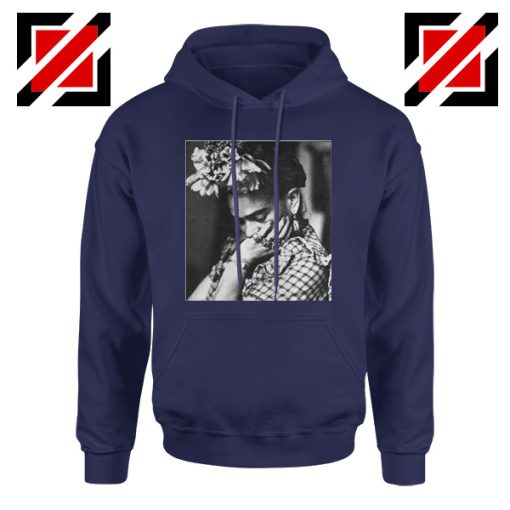 Cheap Feminist Hoodie Frida Kahlo Woman Clothing Christmas Hoodie Navy