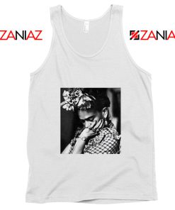 Cheap Frida Kahlo Woman Tank Top Feminist Mexican Unisex White