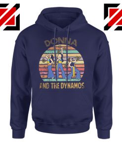 Donna And The Dynamos Hoodie Music Fan Hoodie Gift Music Hoodie Navy Blue