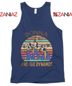 Donna And The Dynamos Tank Top Music Fan Tank Top Gift Music Navy Blue