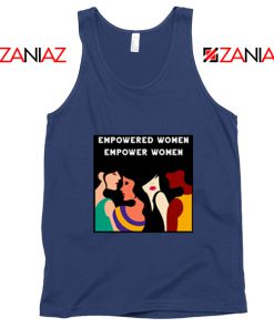 Empowered Women Empower Women Tank Top Size S-3XL Navy