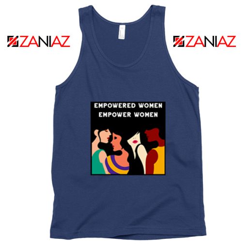 Empowered Women Empower Women Tank Top Size S-3XL Navy