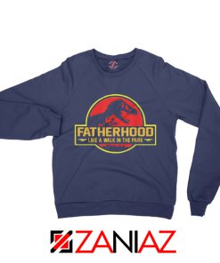 Father's Day Sweatshirt Christmas Gift for Grandfathers Sweatshirt Navy Blue