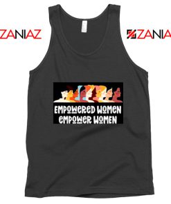 Feminist Tank Top Empowered Women Tank Top Size S-3XL Black