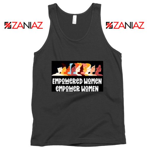 Feminist Tank Top Empowered Women Tank Top Size S-3XL Black