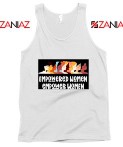 Feminist Tank Top Empowered Women Tank Top Size S-3XL White