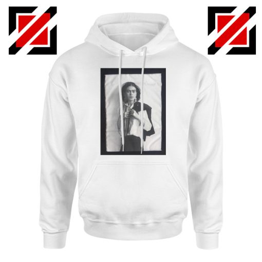 Frida Kahlo Hoodie Women's Mexican Painter Size S-2XL White