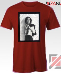 Frida Kahlo Shirt Women's Mexican Painter Size S-3XL Red