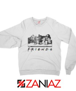 Friends Sweatshirt Horror White