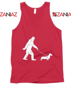 Funny Dachshund Bigfoot Tank Top