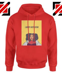 I Am My Inspiration Hoodie Lizzo American Rapper Best Hoodie Red